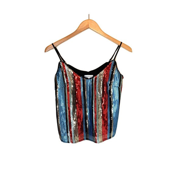 HEARTLOOM Women’s Sequin Top Size S Multiple Color - Picture 2 of 7
